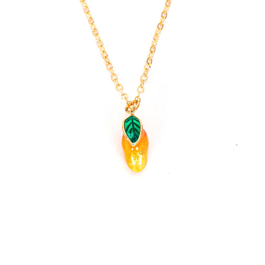 Collier ras du cou en mangue