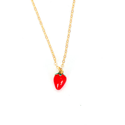 Collier Fraise