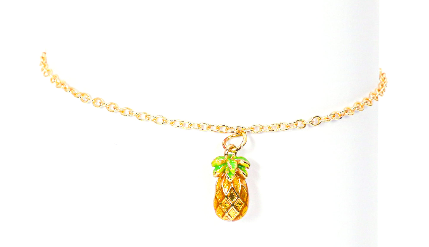 Pineapple Anklet