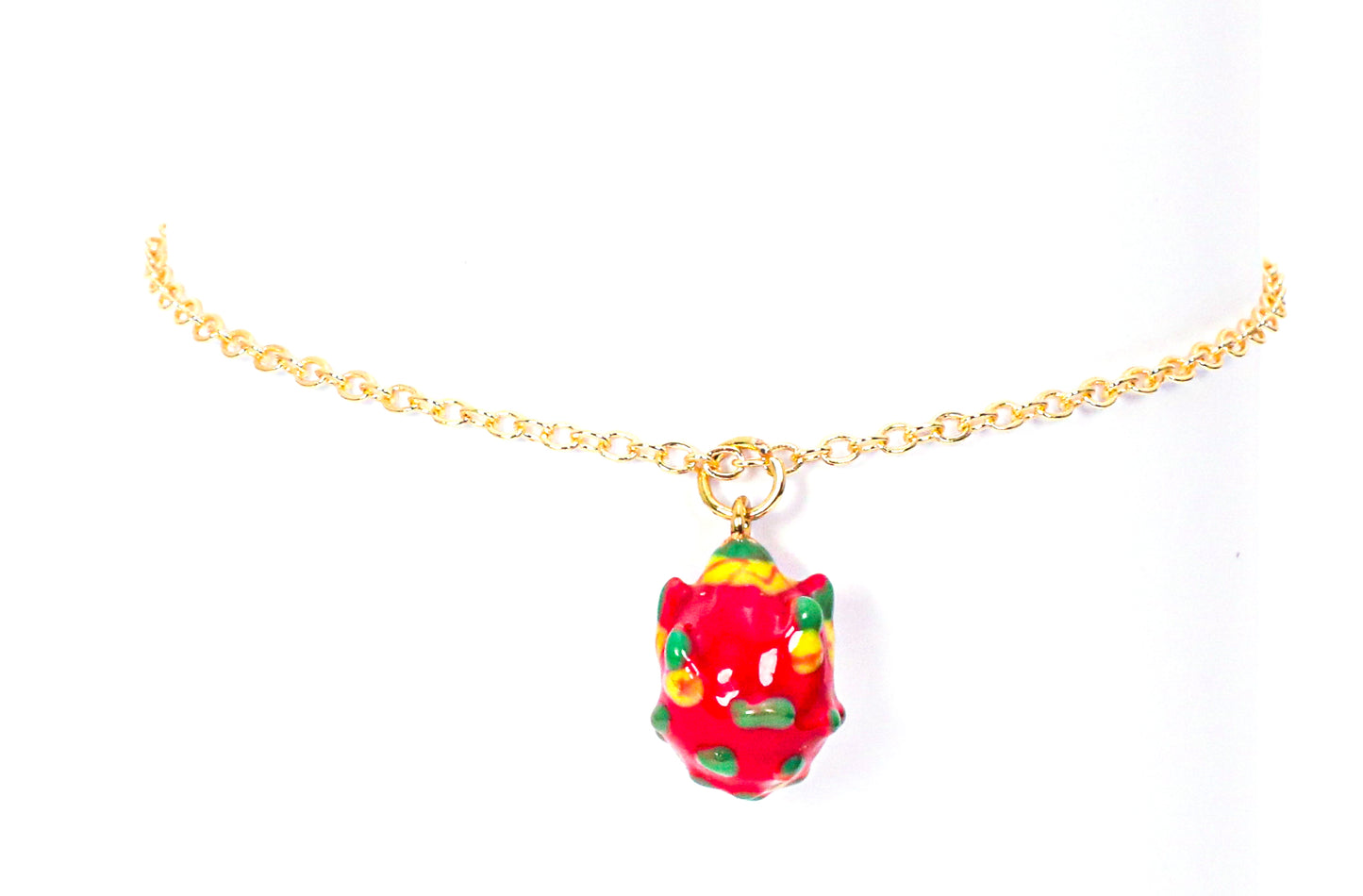 Bracelet de cheville en fruit du dragon